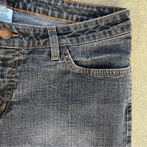 Mossimo Women's Dark Blue Straight Leg Jeans size 12 - Picture 6 of 10